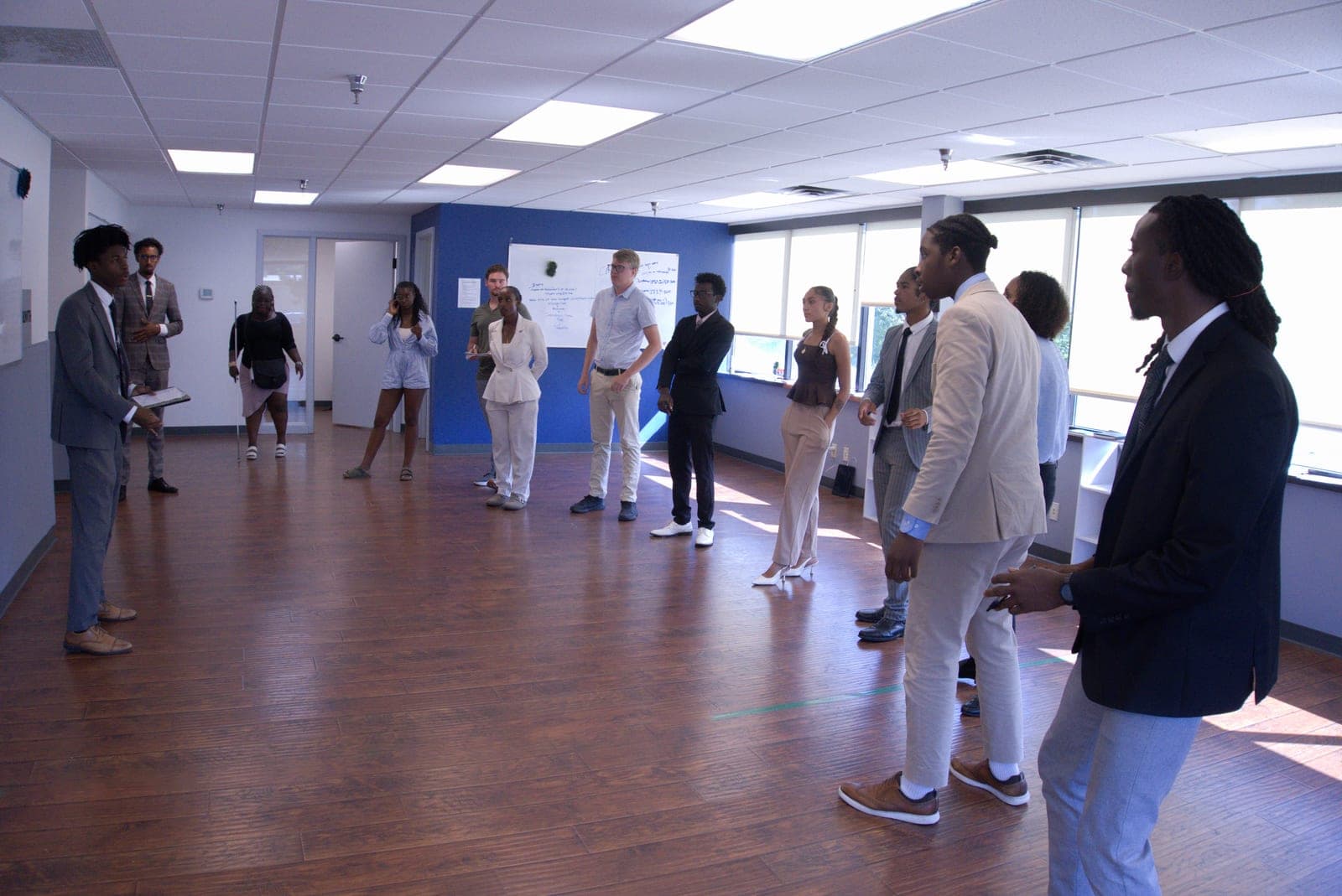 North Rising Star team training
